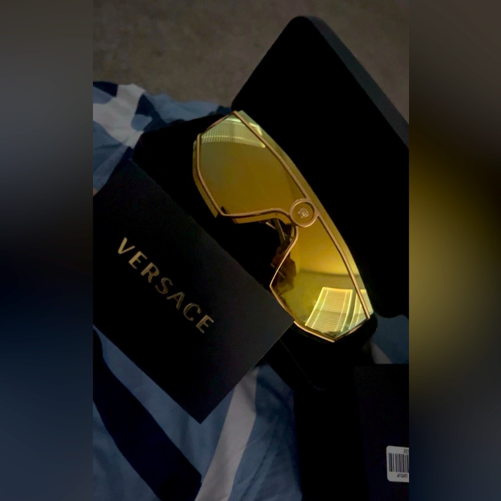 Versace Shield Sunglasses Authentic - image 1
